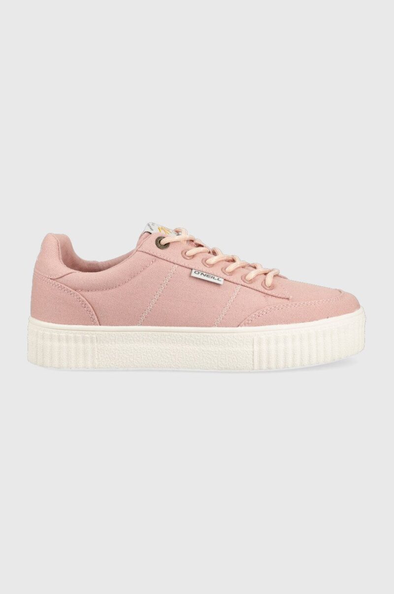 O'Neill sneakers culoarea roz