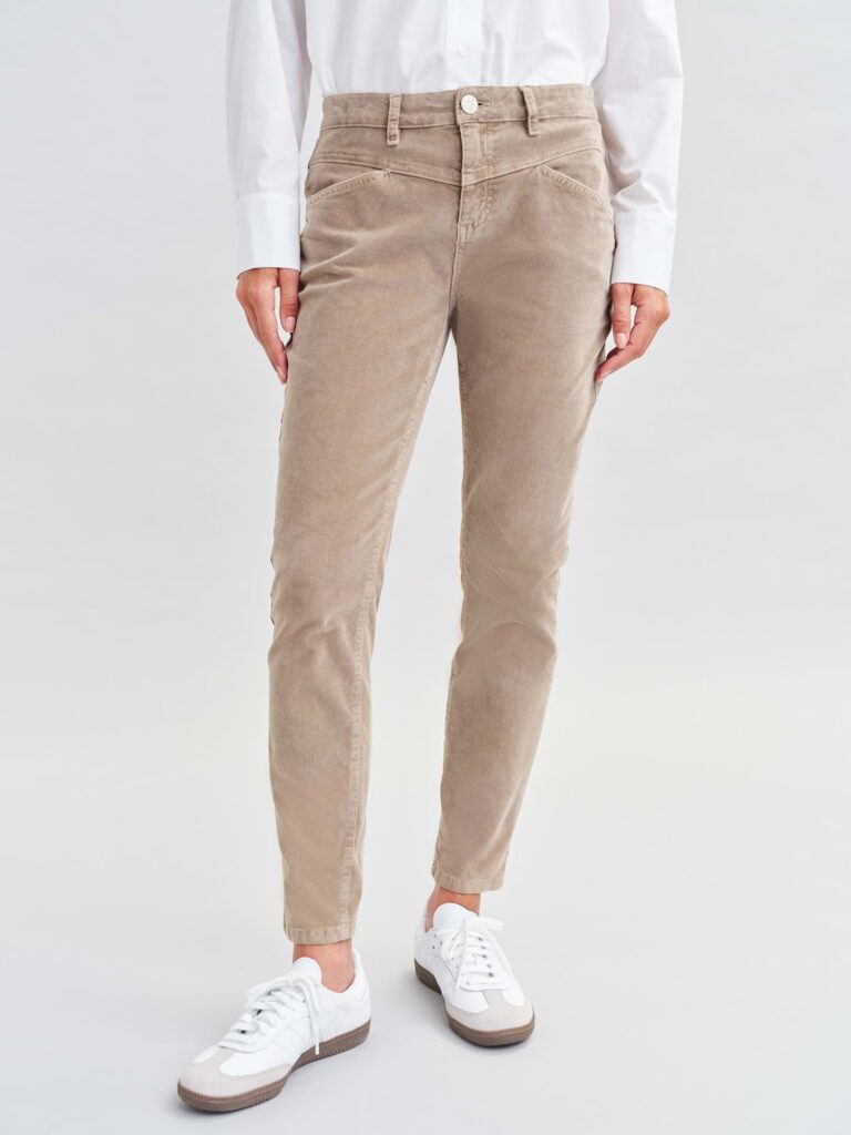 OPUS Pantaloni 'Evita'  maro cappuccino