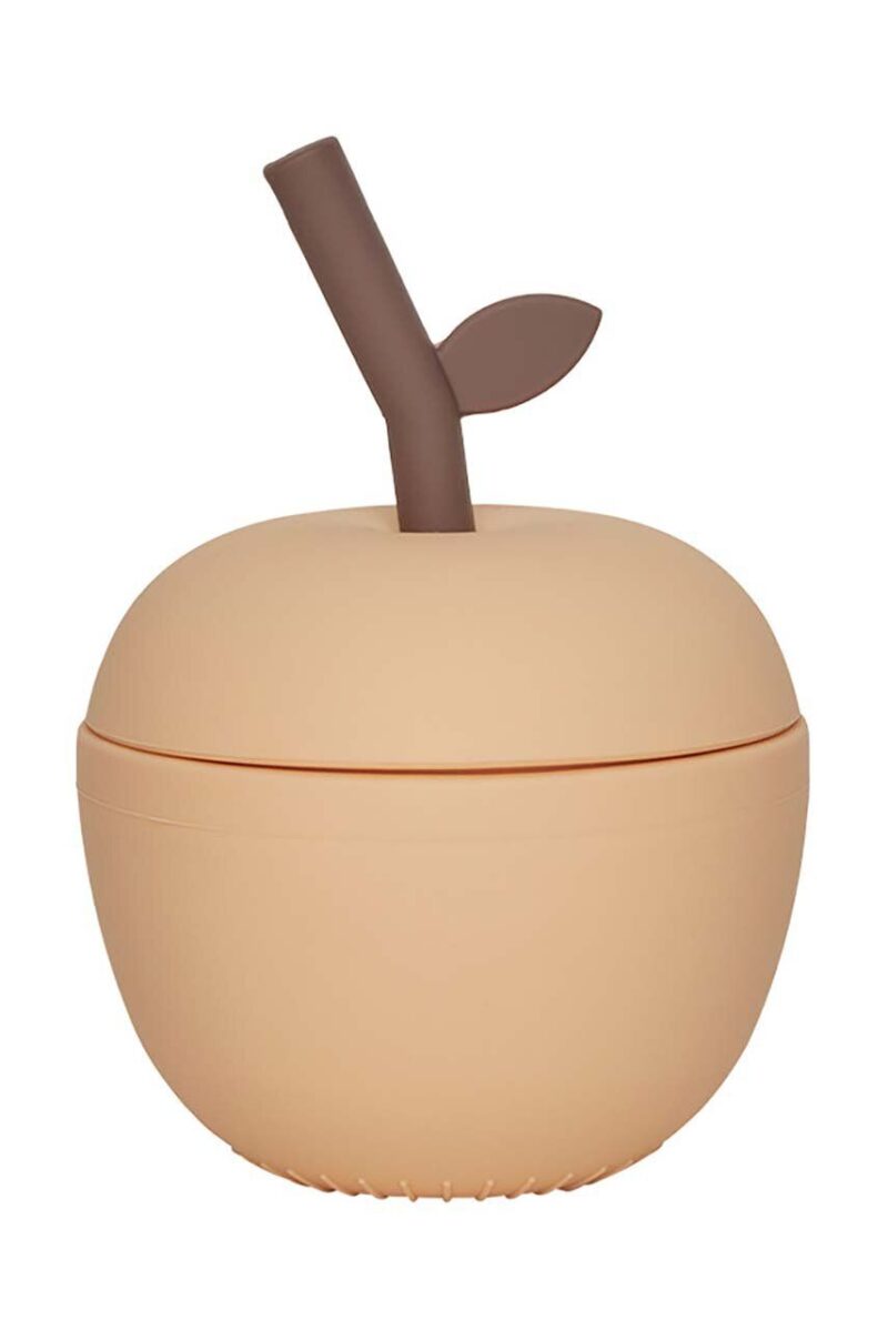 OYOY cană cu capac Apple Cup 250 ml