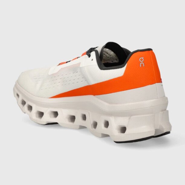 On-running pantofi de alergat Cloudmonster culoarea alb preţ