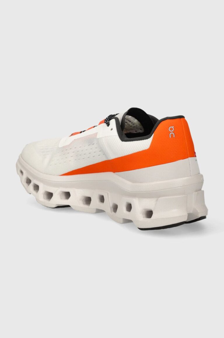 On-running pantofi de alergat Cloudmonster culoarea alb preţ