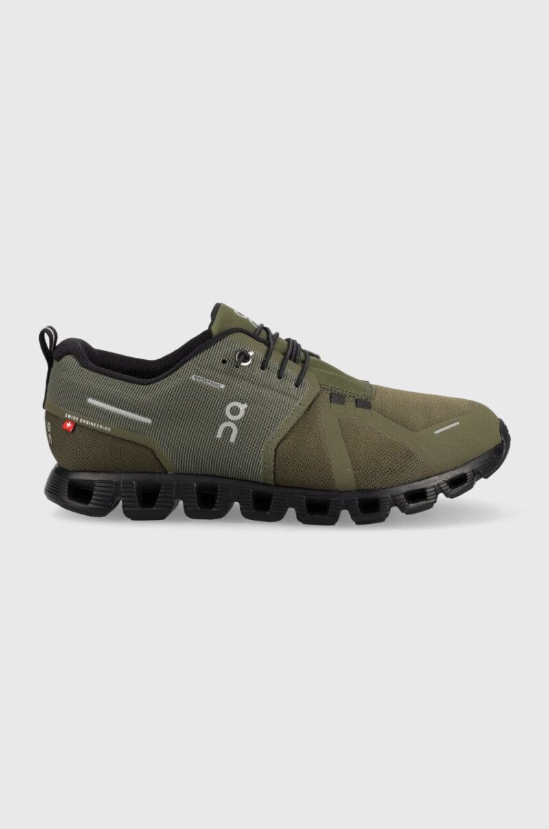 On-running sneakers de alergat Cloud Waterproof culoarea verde