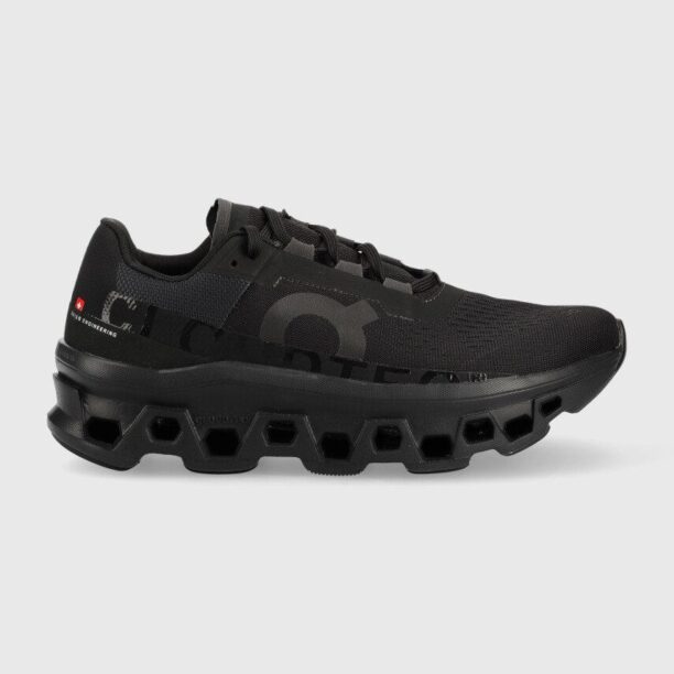 On-running sneakers de alergat Cloudmonster culoarea negru