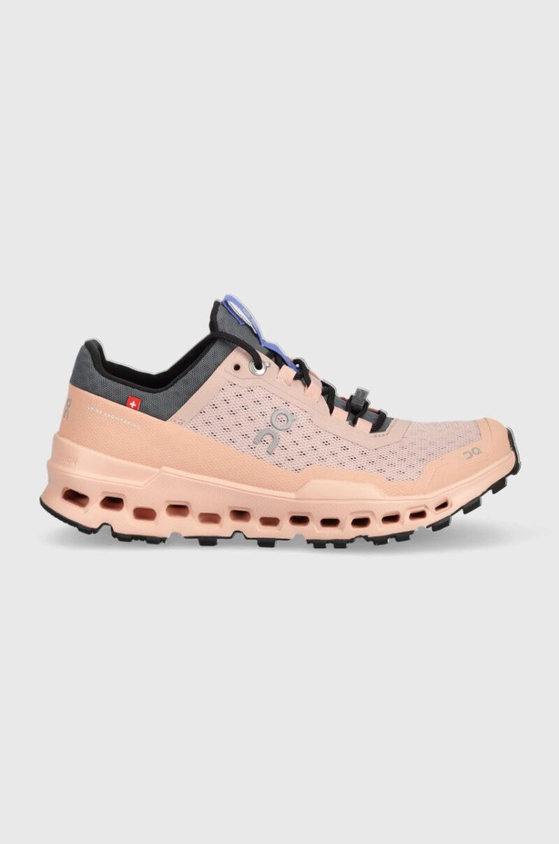 On-running sneakers de alergat Cloudultra culoarea roz