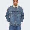 Only & Sons Geacă de primăvară-toamnă 'ONSWILSON'  albastru denim