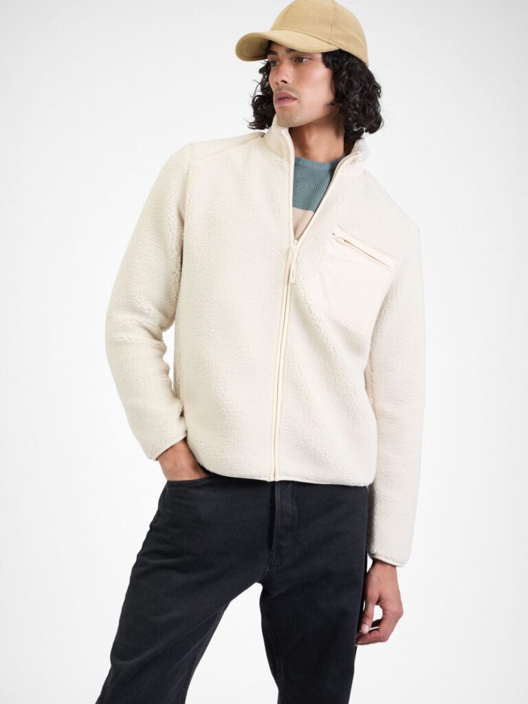 Only & Sons Jachetă  fleece  gri deschis