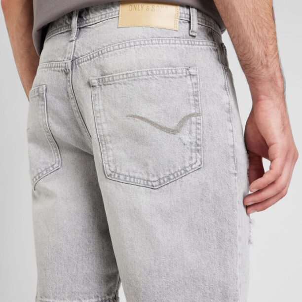 Preţ Only & Sons Jeans 'ONSEDGE'  gri denim