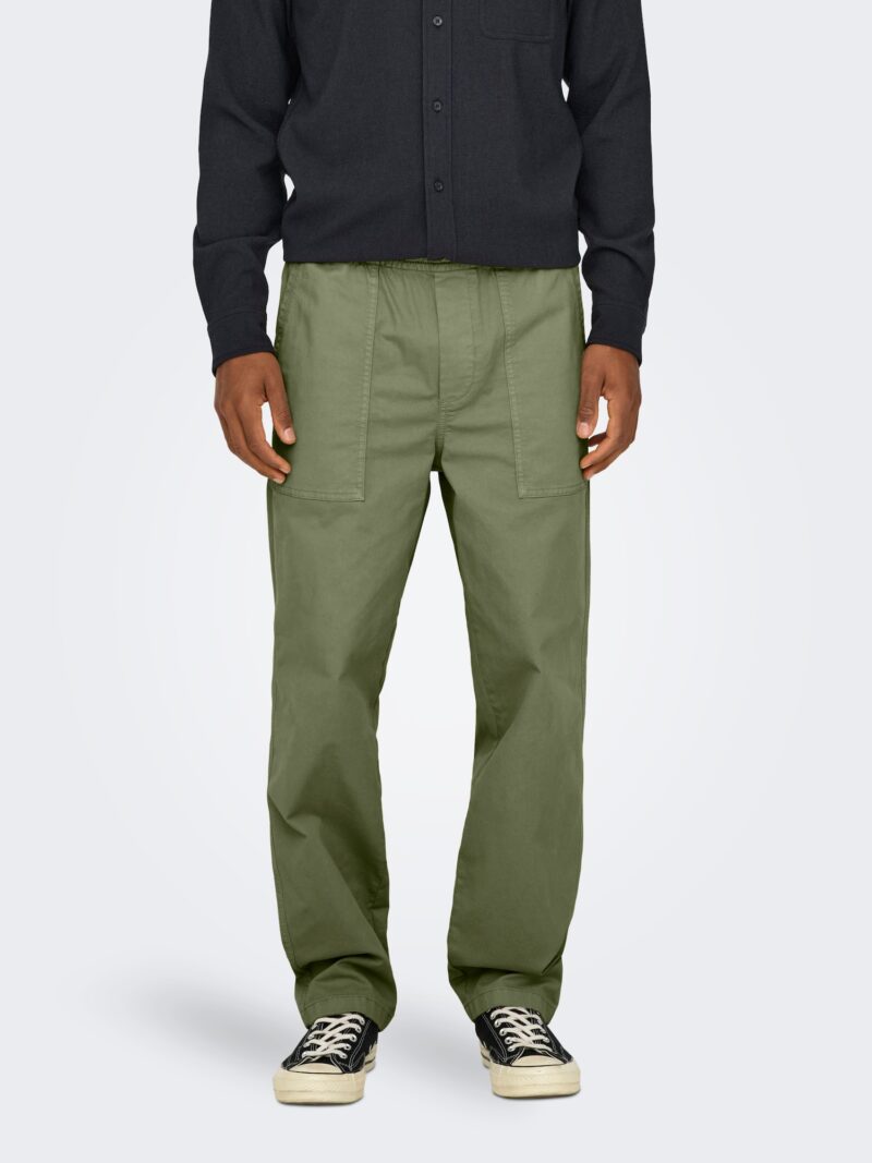 Only & Sons Pantaloni 'ONSSINUS'  kaki