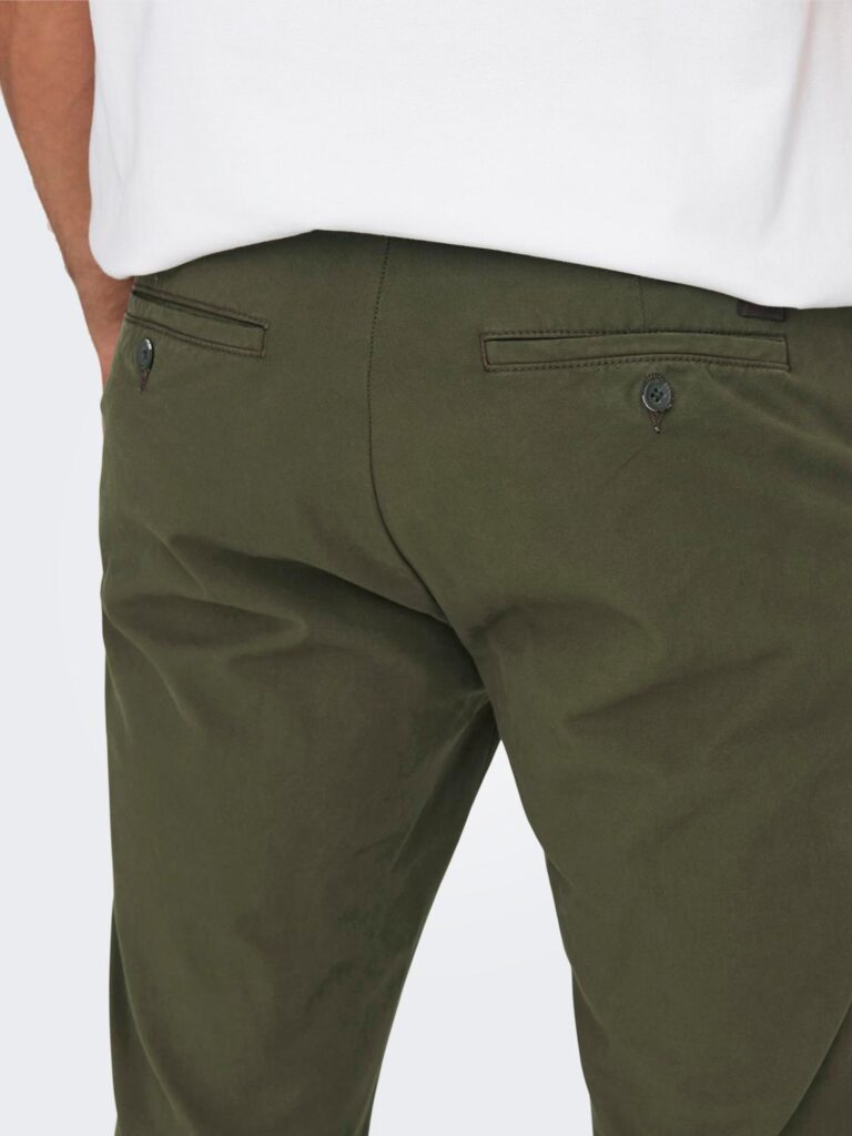 Original Only & Sons Pantaloni eleganți 'ONSFree'  oliv