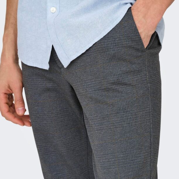 Original Only & Sons Pantaloni eleganți 'ONSMark'  gri metalic / gri bazalt