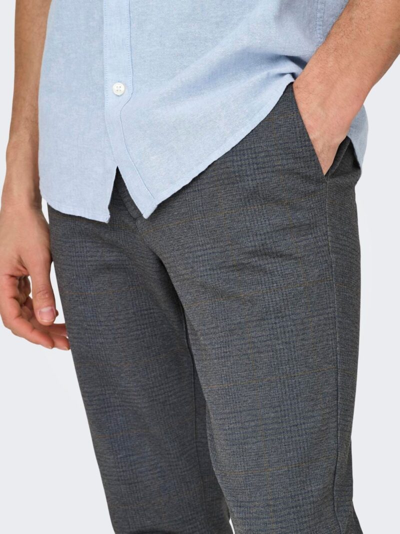 Original Only & Sons Pantaloni eleganți 'ONSMark'  gri metalic / gri bazalt