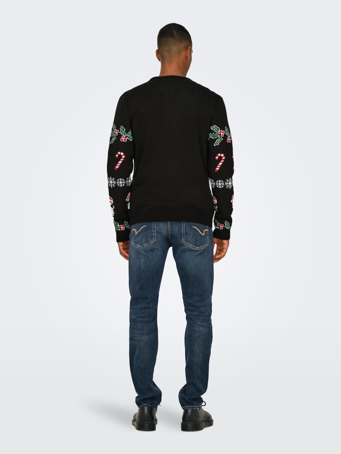 Cumpăra Only & Sons Pulover 'ONSXmas'  verde / roșu / negru / alb