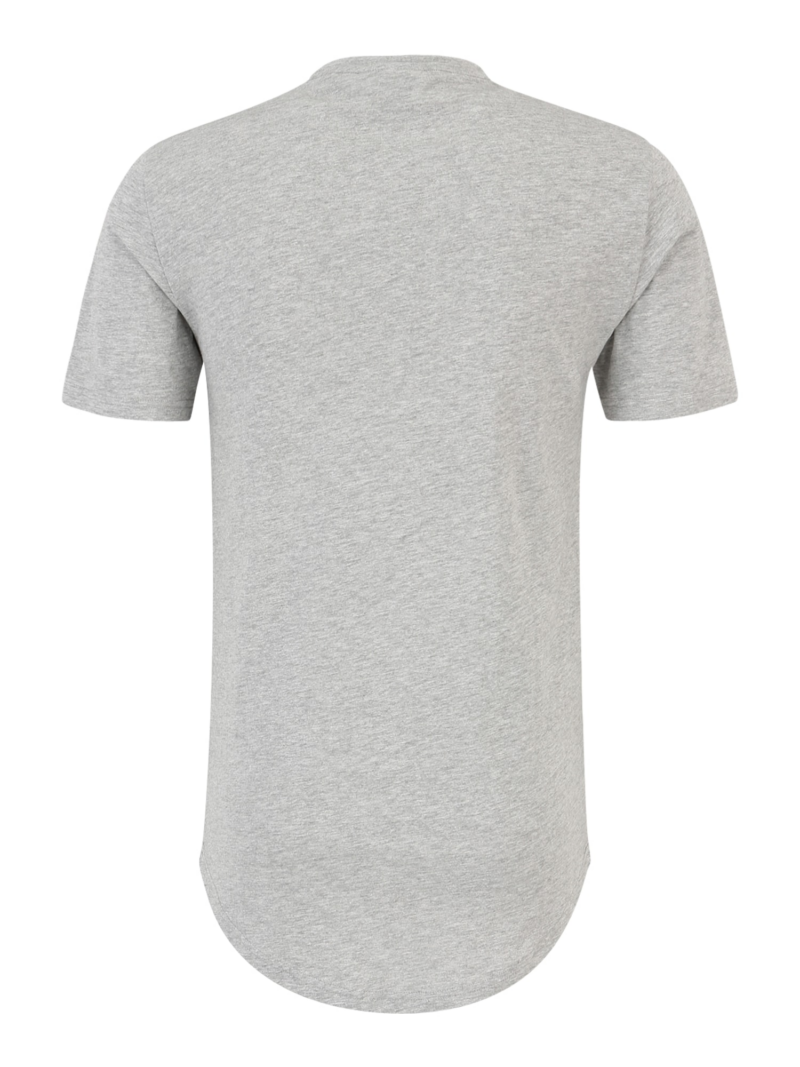 Only & Sons Tricou 'ONSMATT LONGY'  gri / negru / alb