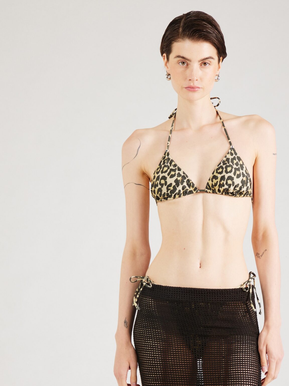 & Other Stories Sutien costum de baie  nisipiu / negru