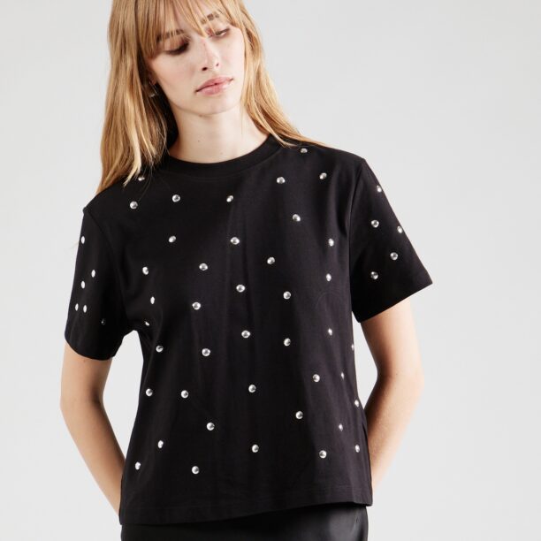 & Other Stories Tricou  negru / argintiu