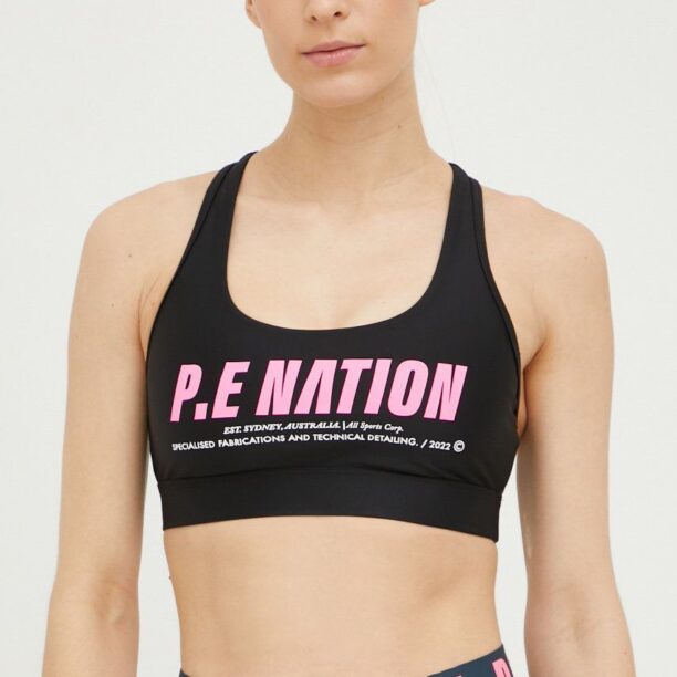 P.E Nation sutien sport In Play culoarea negru preţ