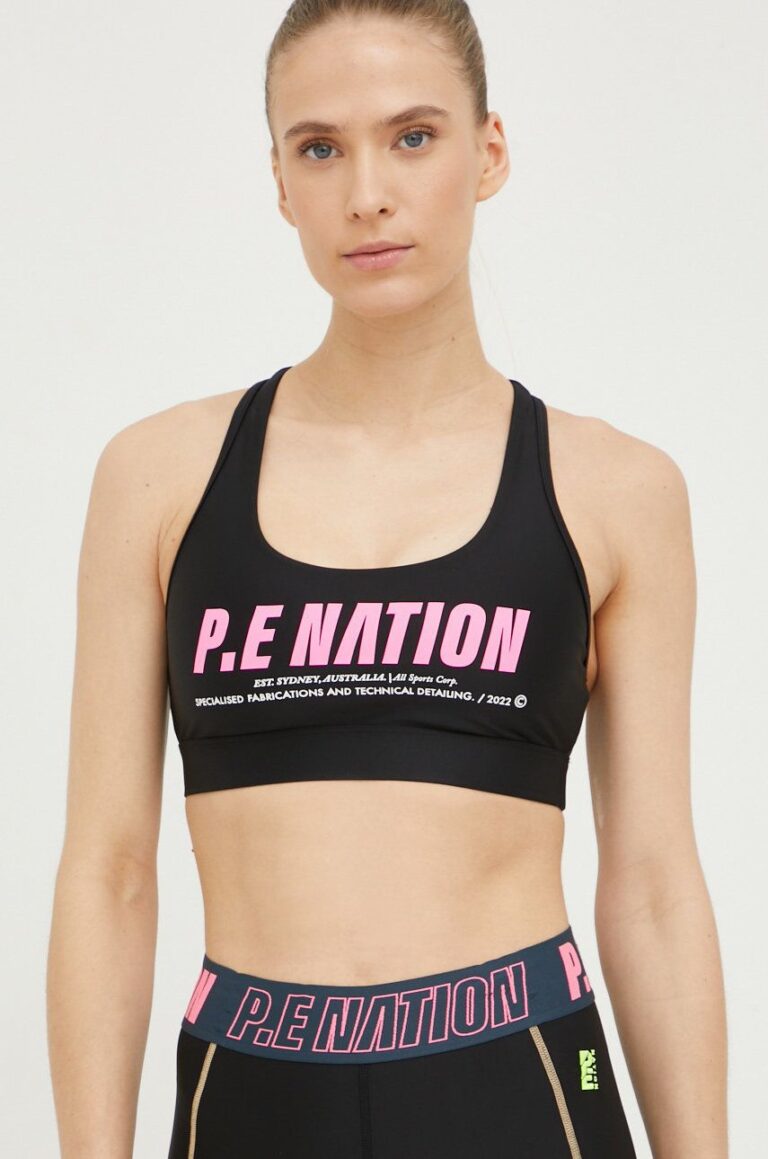 P.E Nation sutien sport In Play culoarea negru preţ