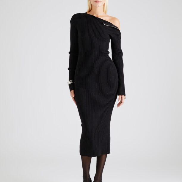 PATRIZIA PEPE Rochie tricotat  negru