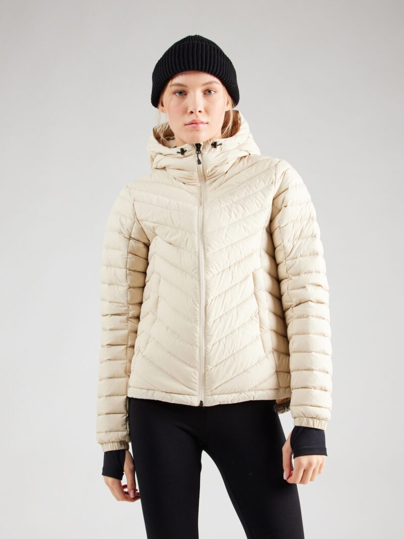 PEAK PERFORMANCE Geacă outdoor 'Frost'  bej deschis / negru