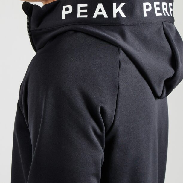 Cumpăra PEAK PERFORMANCE Jachetă  fleece funcțională  negru / alb