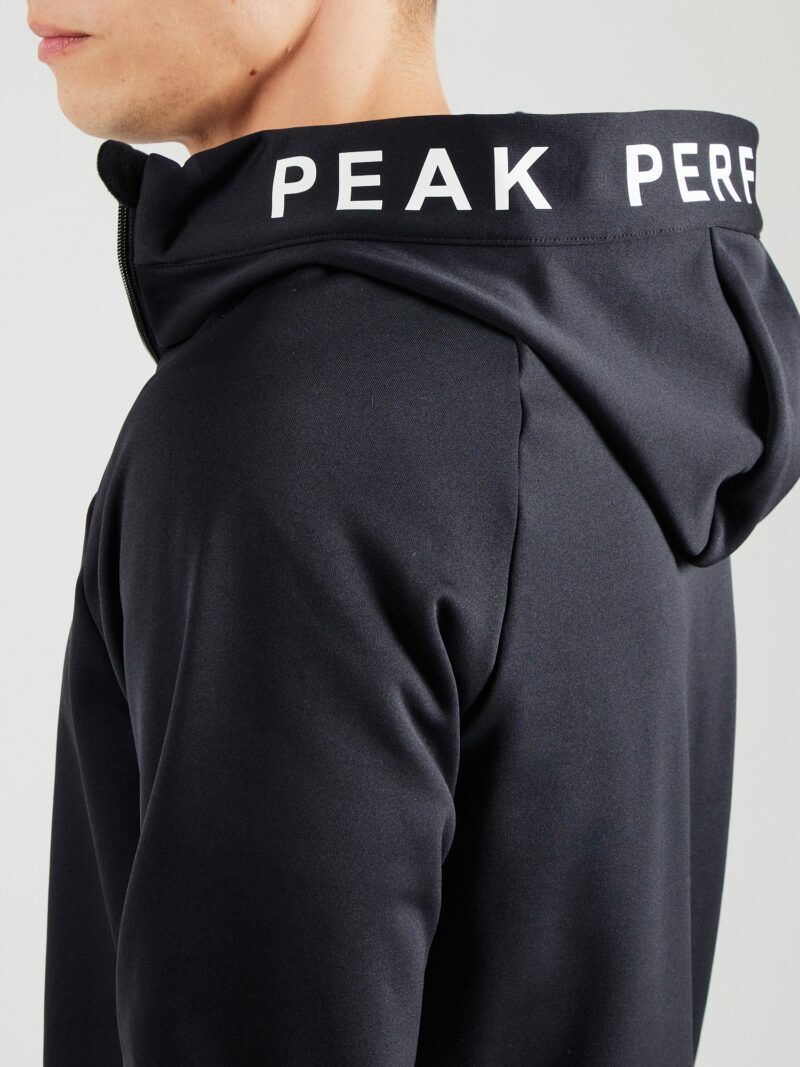 Cumpăra PEAK PERFORMANCE Jachetă  fleece funcțională  negru / alb