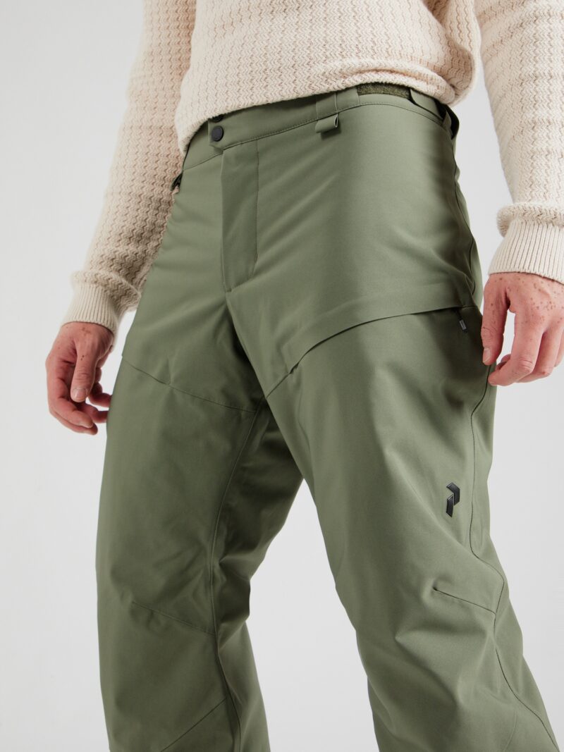 Preţ PEAK PERFORMANCE Pantaloni sport 'PINE NEEDLE'  verde / negru