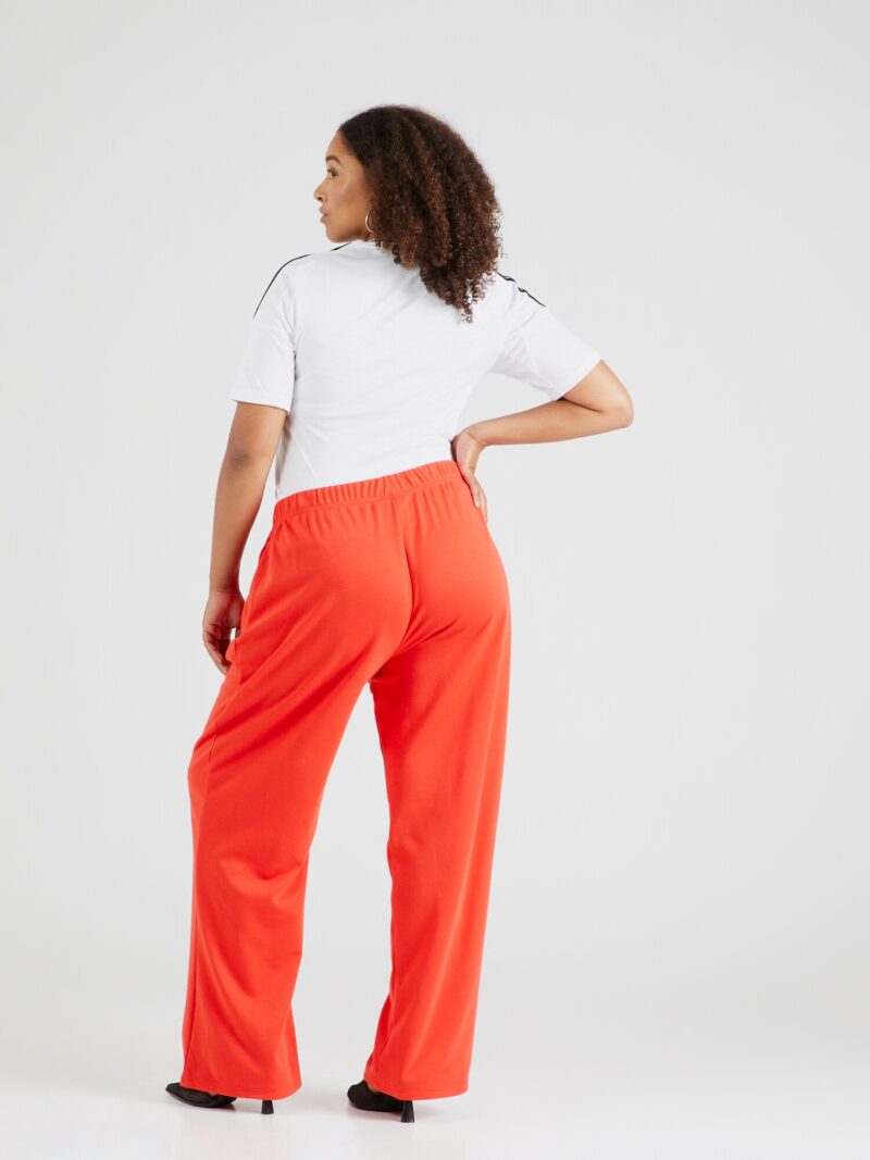 PIECES Curve Pantaloni 'PCCHILLI'  roșu orange preţ