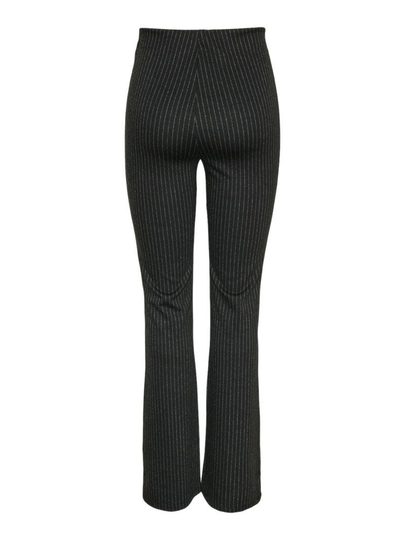 PIECES Pantaloni 'PCNIANNAH'  negru / alb