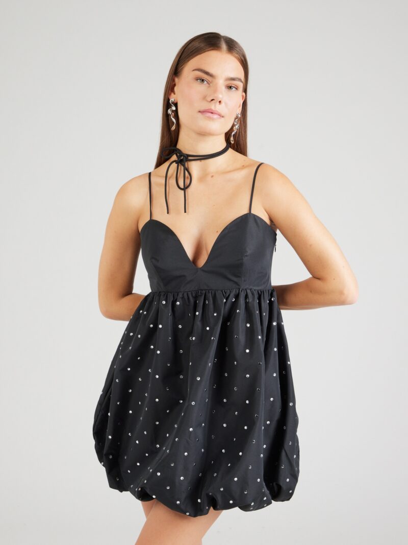 PINKO Rochie de cocktail 'BELFORT'  negru / transparent