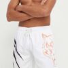 PLEIN SPORT pantaloni scurti de baie culoarea alb