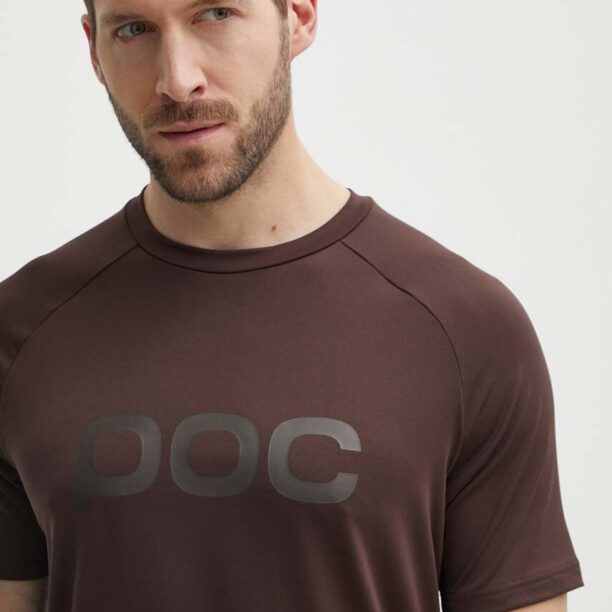 POC tricou de ciclism Reform Enduro culoarea maro