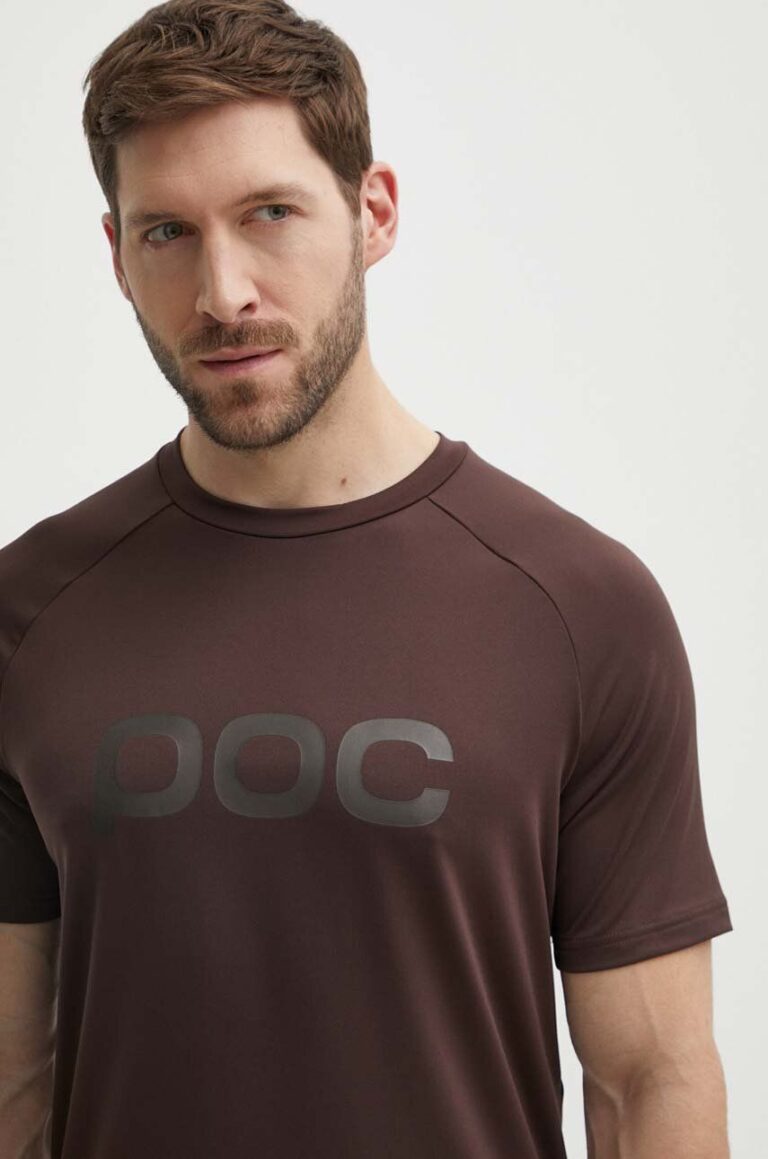 POC tricou de ciclism Reform Enduro culoarea maro