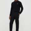 PS Paul Smith pantaloni de trening din bumbac culoarea negru