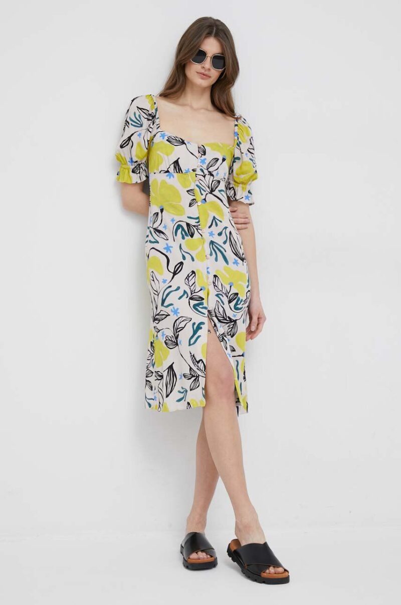 PS Paul Smith rochie culoarea alb