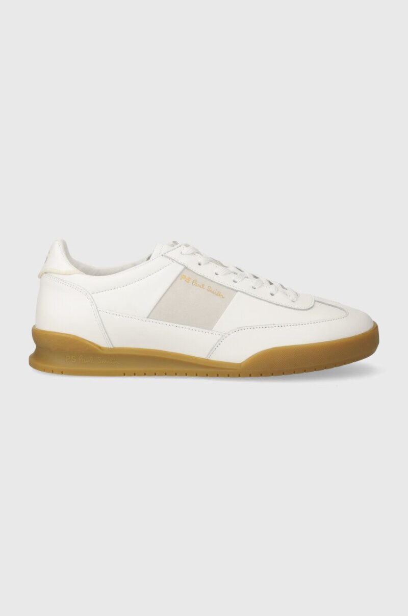 PS Paul Smith sneakers din piele Dover culoarea alb