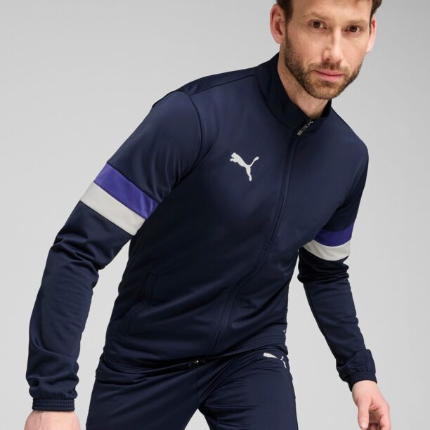 PUMA Costum de trening  bleumarin / albastru închis / alb