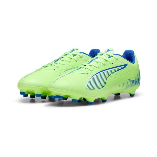 PUMA Ghete de fotbal 'ULTRA 5 PLAY'  albastru regal / verde măr