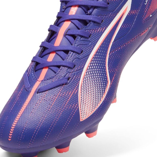 PUMA Ghete de fotbal 'ULTRA 5 PLAY'  albastru violet / roz pitaya / alb