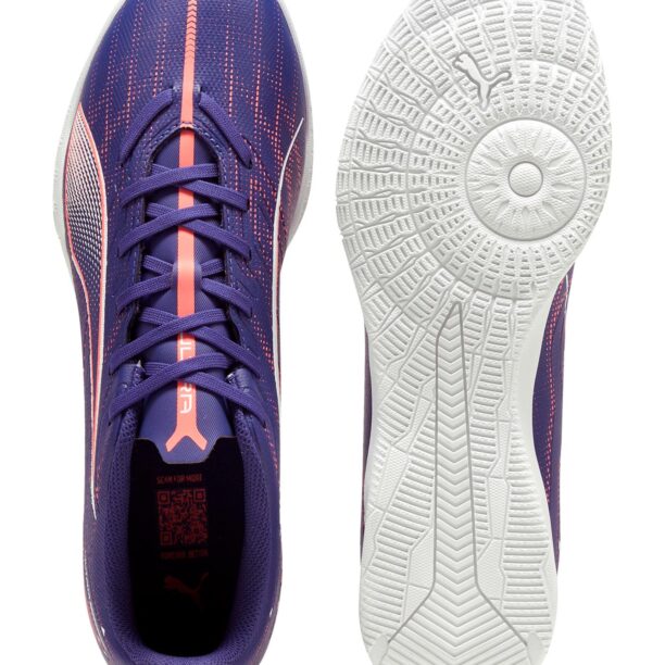 PUMA Ghete de fotbal 'ULTRA 5 PLAY'  indigo / roz pitaya / alb preţ