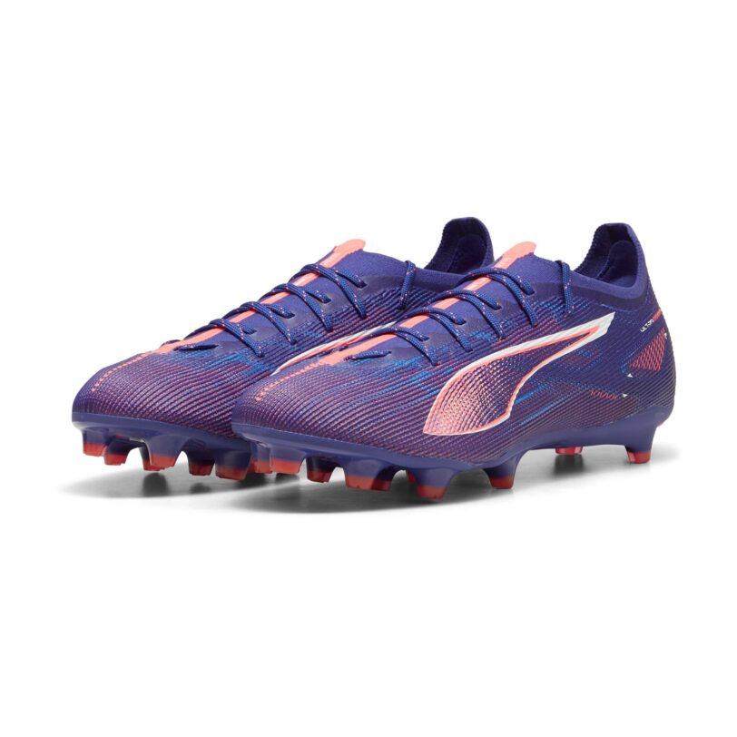 PUMA Ghete de fotbal 'ULTRA 5 PRO'  safir / roșu pepene