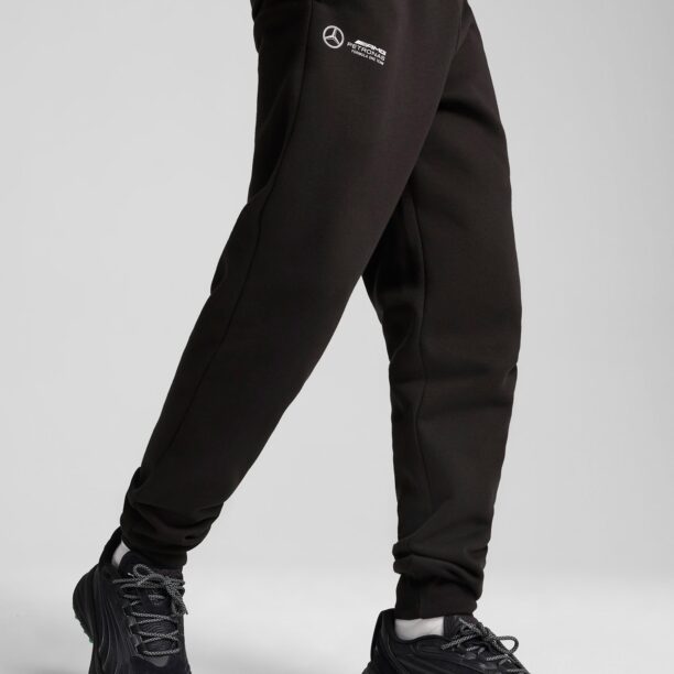 PUMA Pantaloni 'MAPF1 ESS'  negru / alb