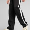 PUMA Pantaloni 'T7 ICONIC'  negru / alb murdar