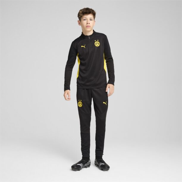 PUMA Pantaloni sport 'BVB'  galben / negru