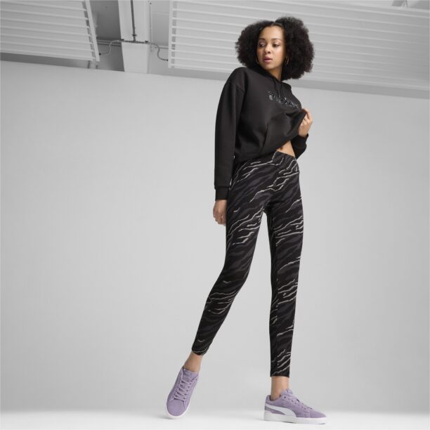 Preţ PUMA Pantaloni sport 'ESS+'  gri / negru