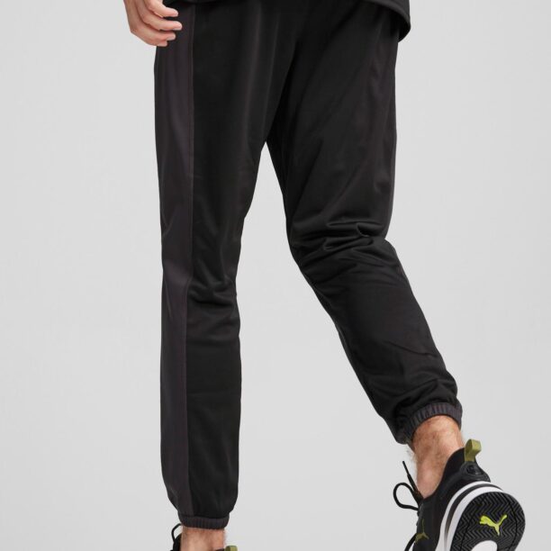 PUMA Pantaloni sport 'Flex'  gri metalic / negru / alb preţ