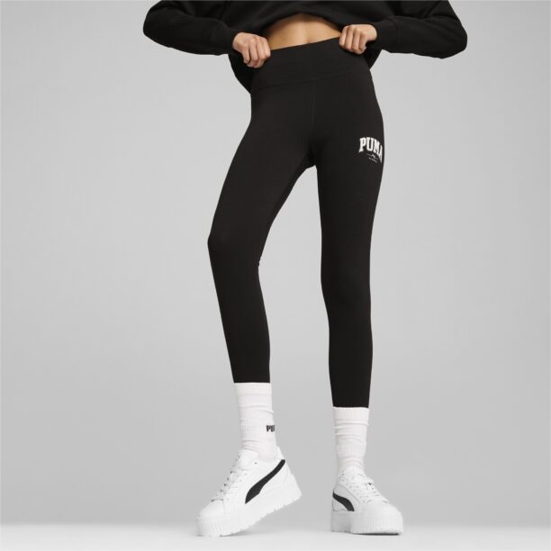 Cumpăra PUMA Pantaloni sport 'Squad'  negru / alb