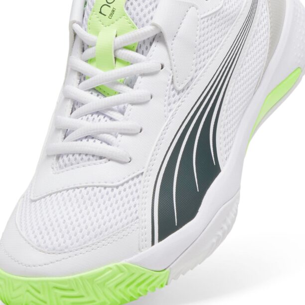 PUMA Pantofi sport 'Nova Court'  verde kiwi / negru / alb preţ