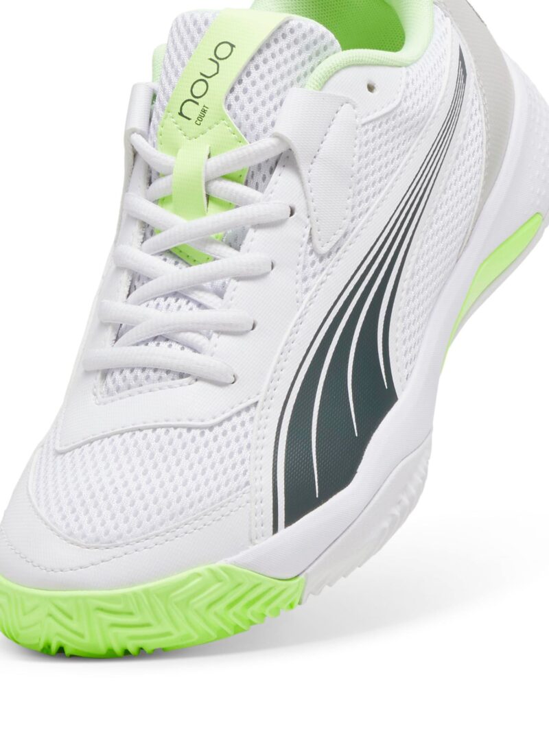 PUMA Pantofi sport 'Nova Court'  verde kiwi / negru / alb preţ