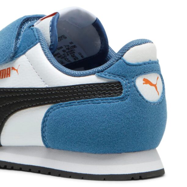 Original PUMA Sneaker 'Cabana Racer'  albastru denim / portocaliu / negru / alb