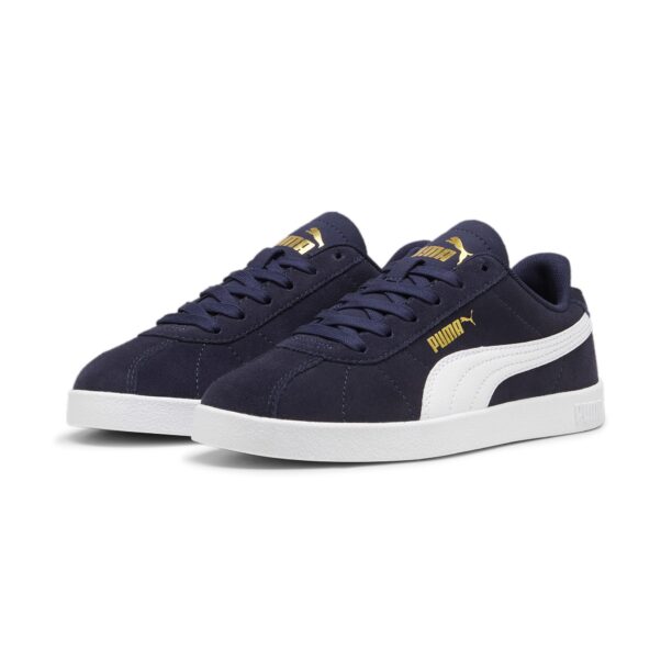 PUMA Sneaker 'Club II'  bleumarin / auriu / alb